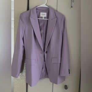 Banana Republic Lavender Blazer 
WORN ONCE 
EXCELLENT CONDITION